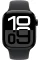 Apple Watch Series 10 GPS 42mm Jet Black Aluminium Case with Black Sport Band - M/L